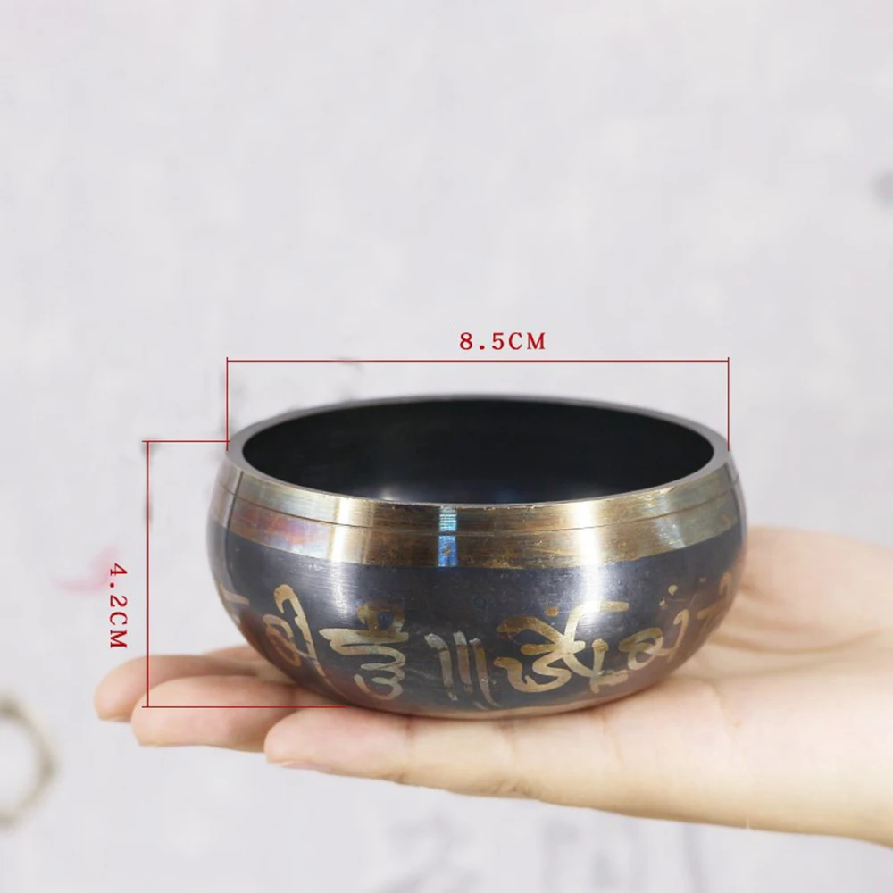 Новая тибетская чаша Поющая Непальские тибетско-буддистские чаши для пения йоги