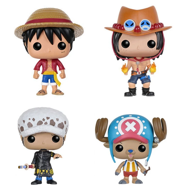Экшн фигурки Luffy Tonytony Chopper Portgas D ACE Trafalgar LAW игрушечные подарки для детей