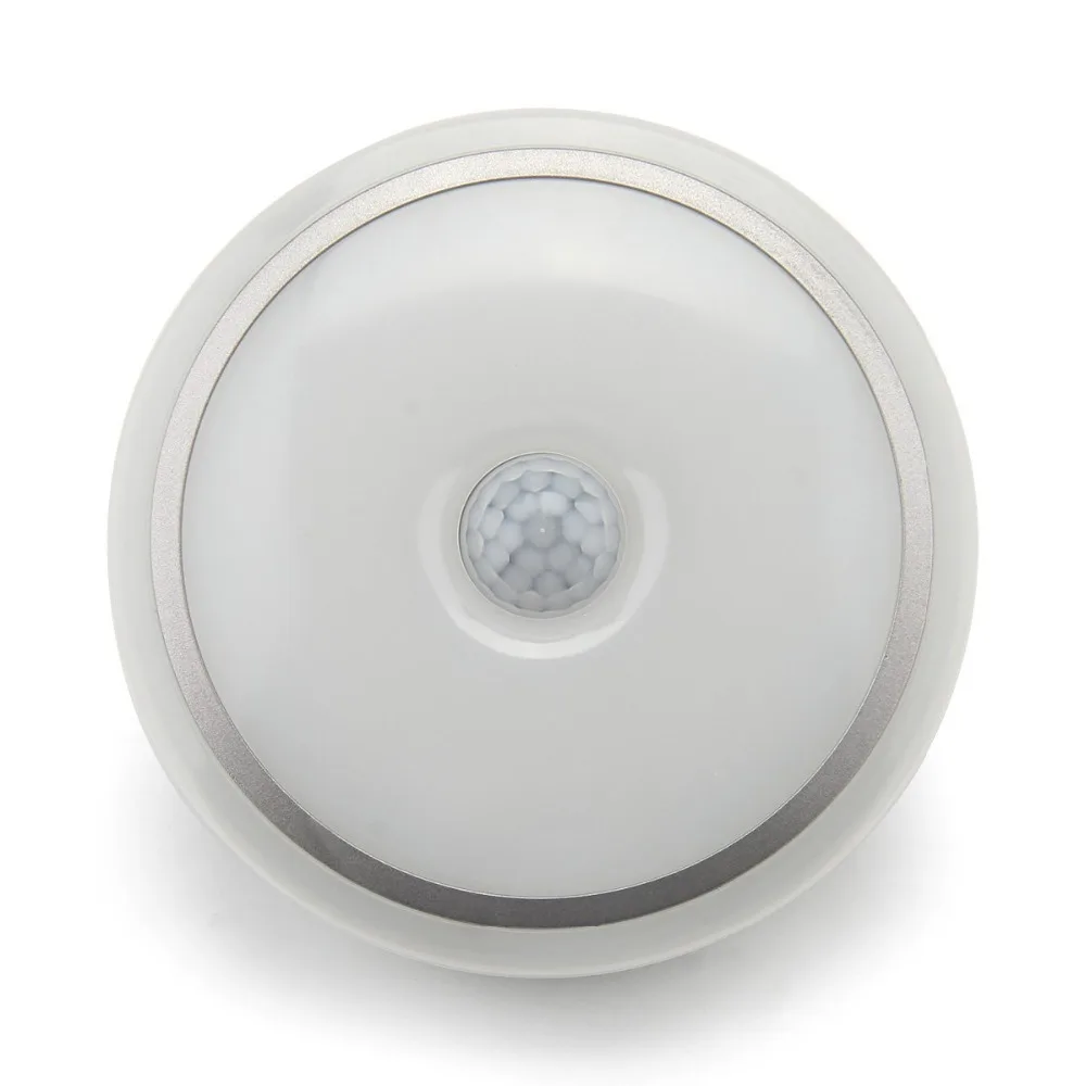 AC85 ~ 265V 12W E27 Светодиодная потолочная лампа/24 led PIR датчик движения Лампочка Авто