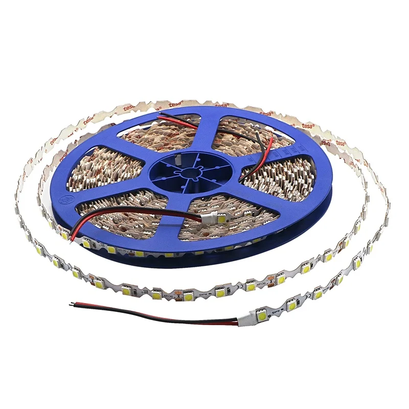 SZYOUMY RGB Светодиодные полосы S форма 5050 SMD 5 м 300 светодиоды гирлянда DC 12 В светодиод