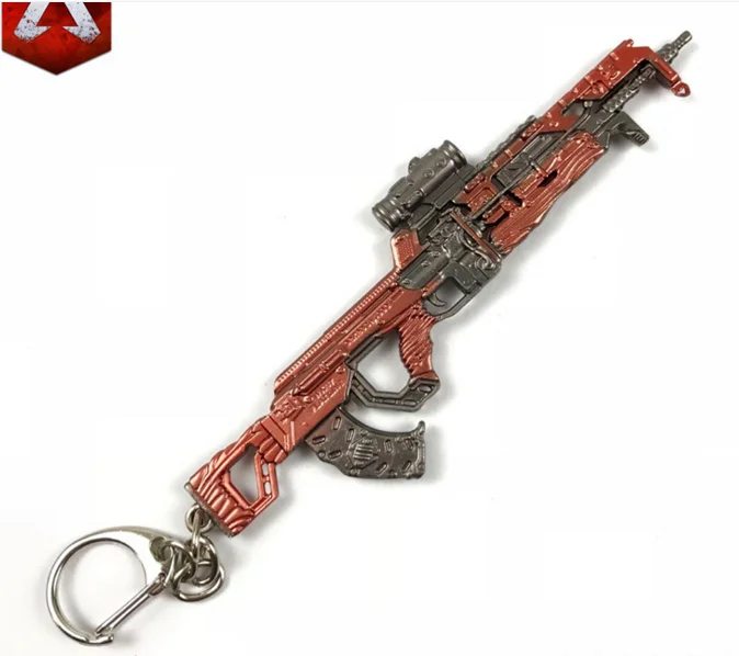 09 Игра APEX Legends герой пистолет Модель брелок подвеска брелок сумка ключи цепочки, аксессуары подарок игрушка для мужчин и женщин - Цвет: 09