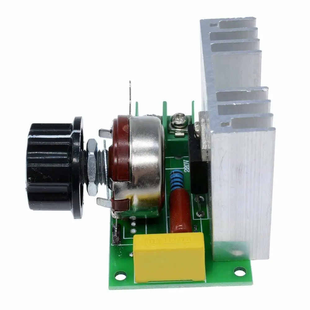 Aokin Ac 220 v 4000 w Scr регулятор напряжения диммер электрический регулятор скорости двигателя Термостат модуль