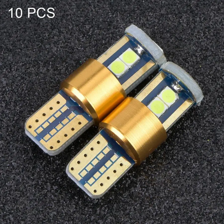 10pcs T10 3030 6SMD 12/24V Canbus LED Light Bulb Car Auto Wide Clearance Reading Indicator Lamp Bulbs White | Автомобили и