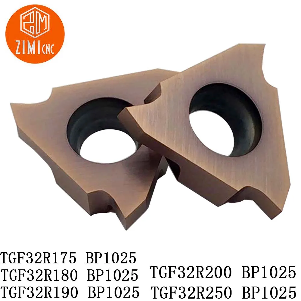 

TGF32R175 TGF32R180 TGF32R190 TGF32R200 TGF32R250 ZIMI CNC High cost performan Carbide Inserts CNC Tools blade triangular blade