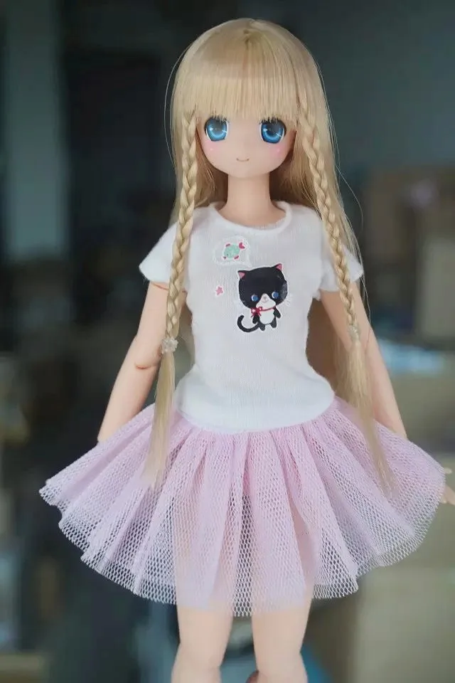 Юбка для балета Блит азон кукла licca аксессуары розового и белого цвета юбка