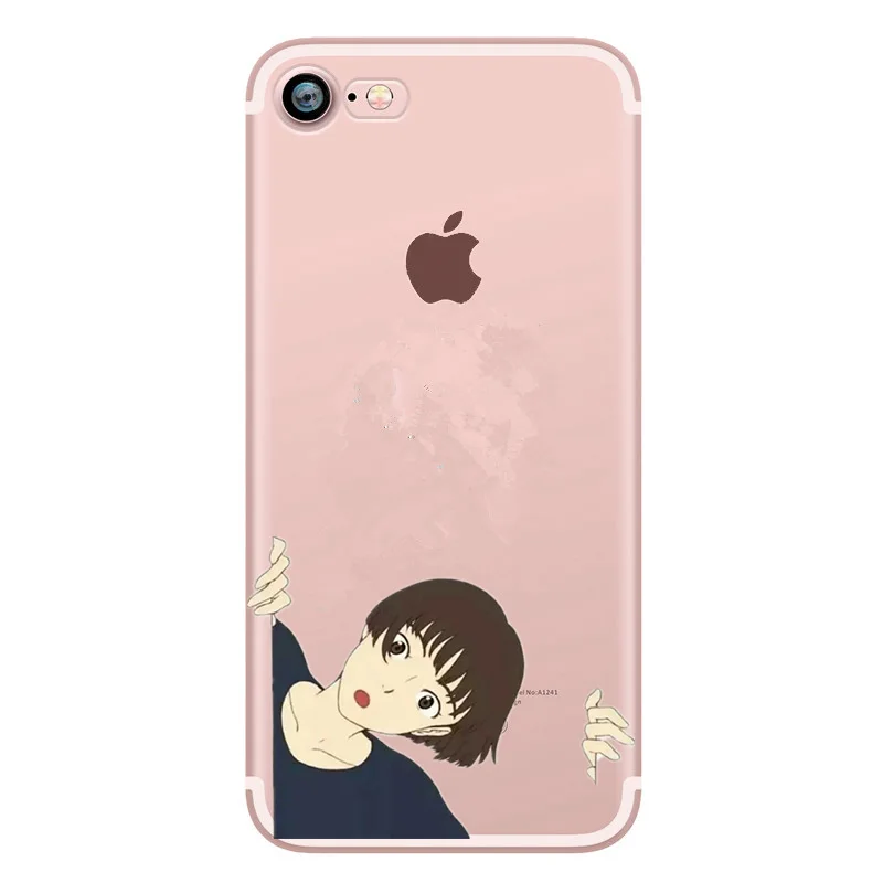 2018 милый мультфильм мягкий ясности TPU чехол для iPhone 8 Мода силиконовая 7 6 s X плюс 5 5S
