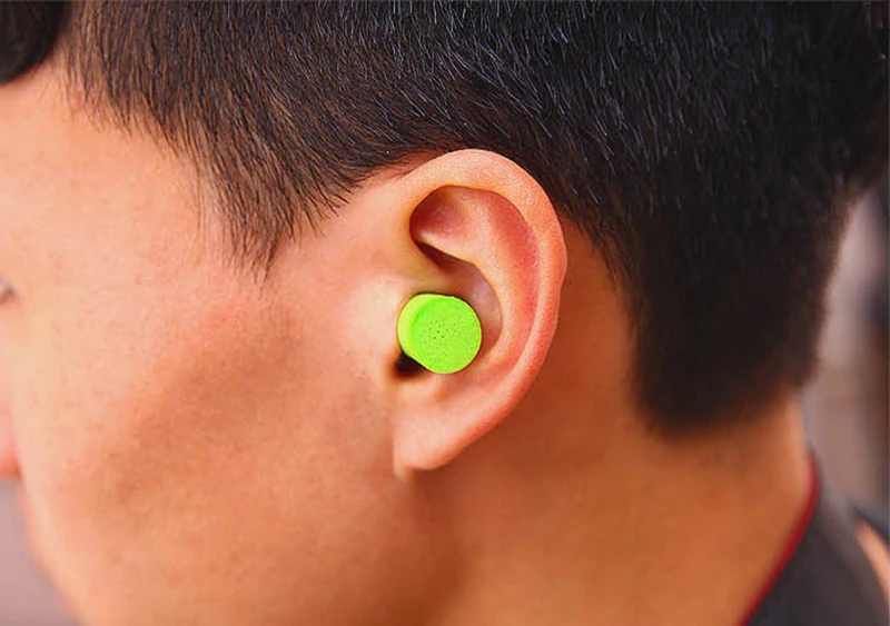 

50 Pairs Ear Protector Noise Reduction Foam Ear Plugs Soft Outdoor Hunting Sponge Hearing Protection Ear Plugs