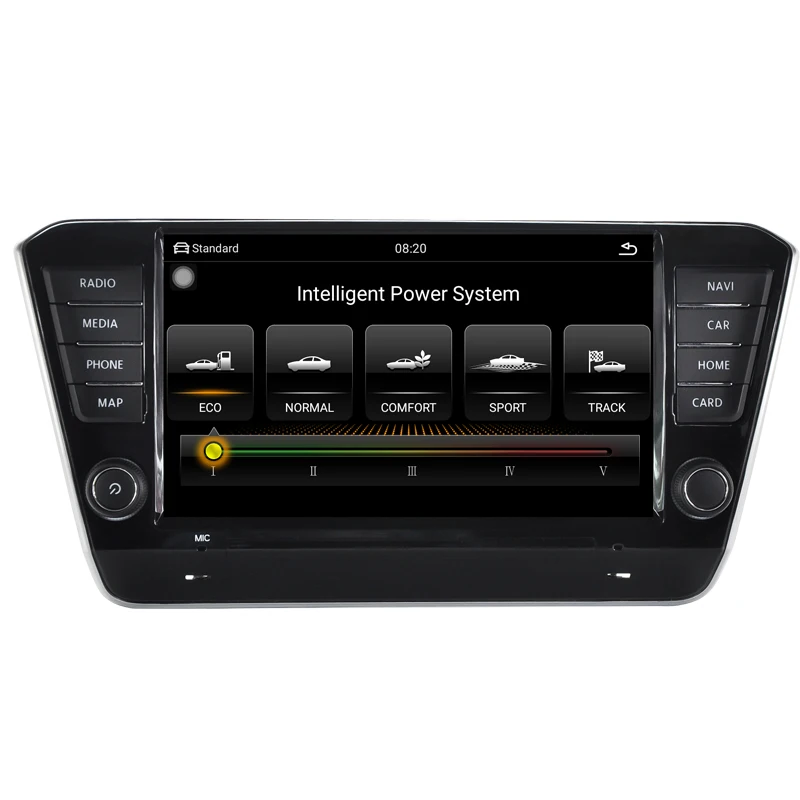 Автомобильная Мультимедийная система с радио и навигацией Android 10 4 + 64 ГБ для VW Skoda