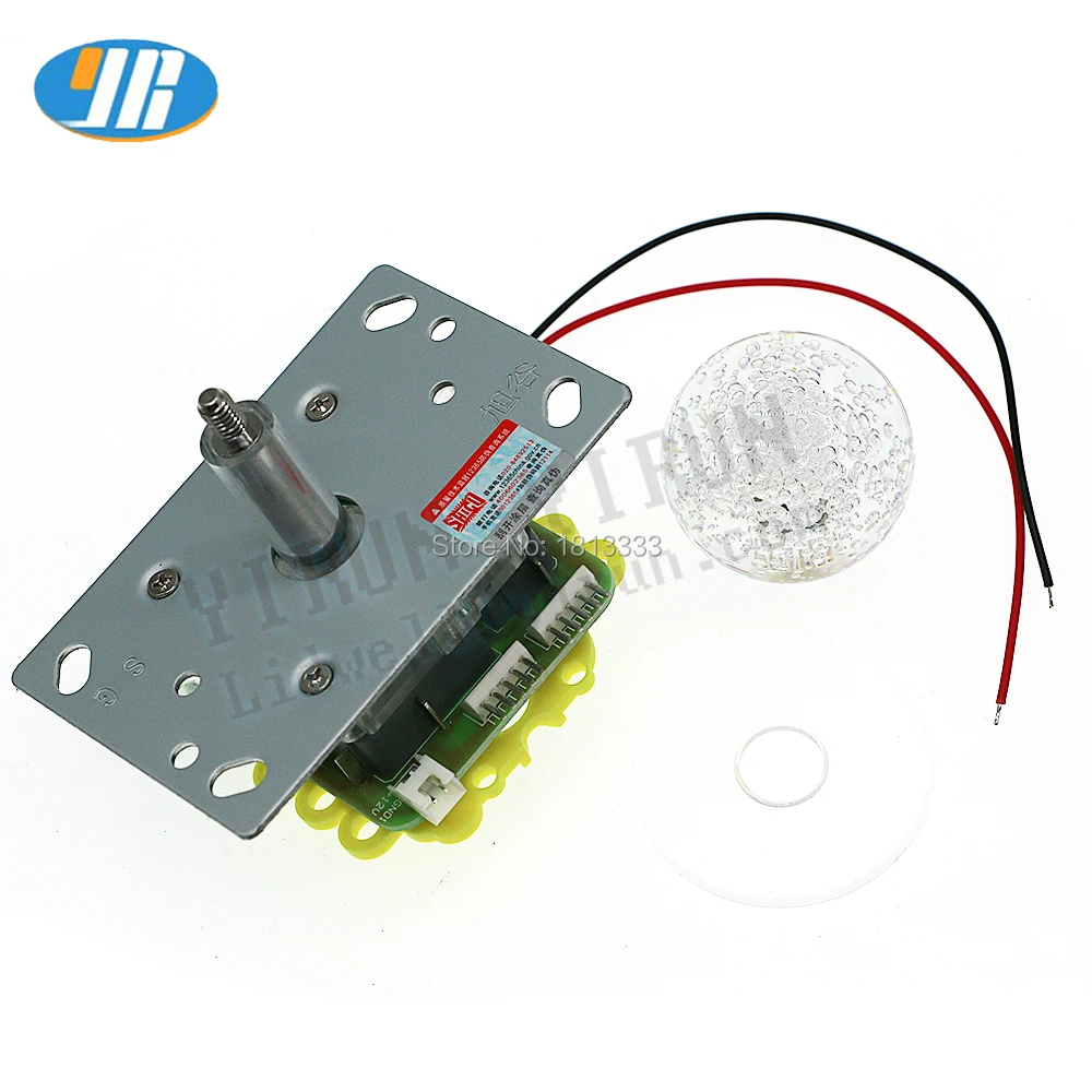 10 шт. высококачественный монохромный джойстик с подсветкой 12 В постоянного тока 5