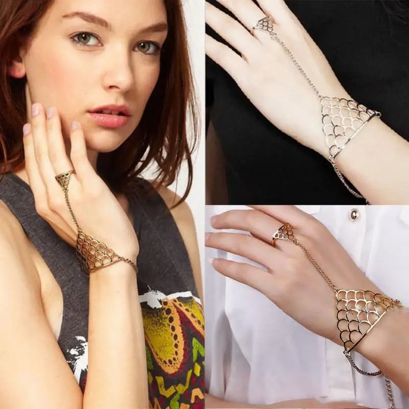 Модное кольцо на палец Фатима ручная цепочка портупея для женщин новинка