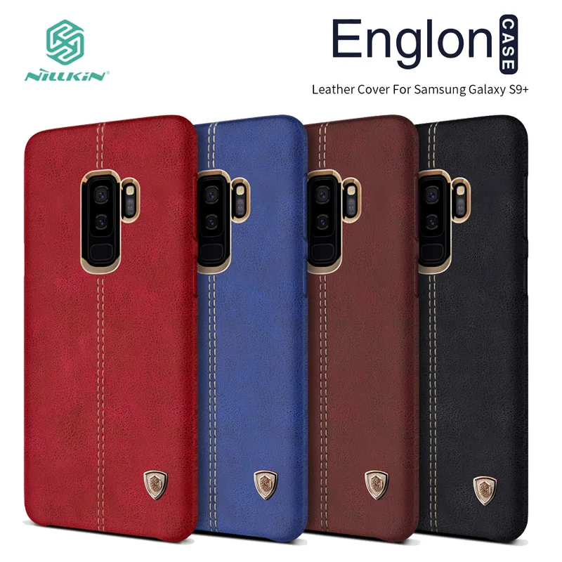 Чехол для Samsung Galaxy Note 9 Nillkin Englon S9 кожаный чехол телефона Note9 роскошная задняя