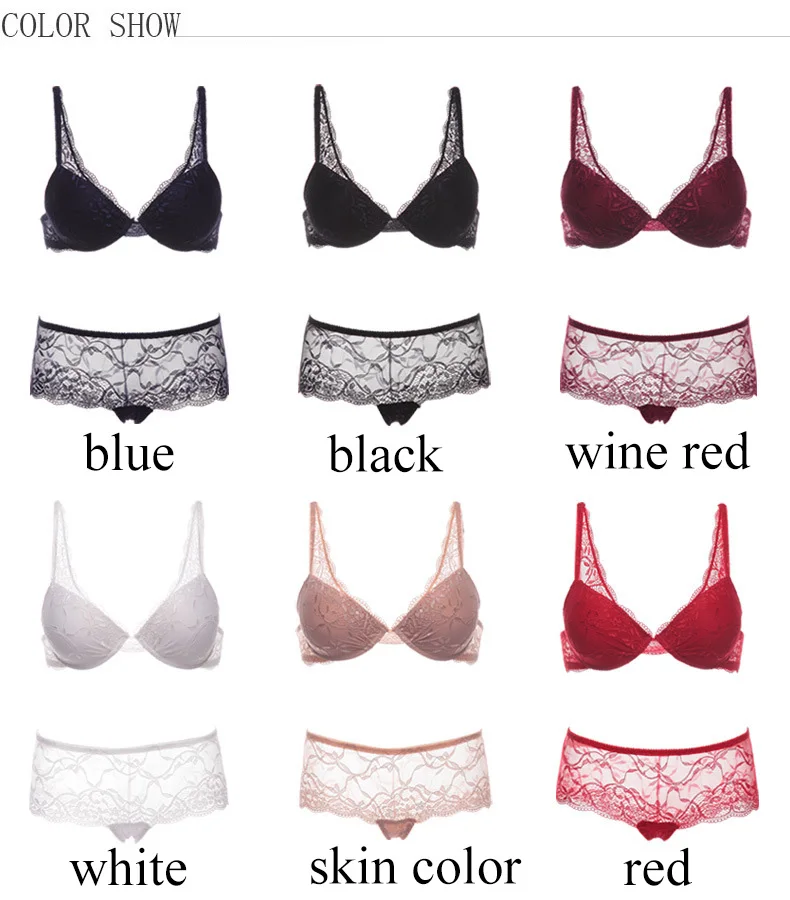 Женское Милое сексуальное нижнее белье бюстгальтер пуш ап женское Прозрачное