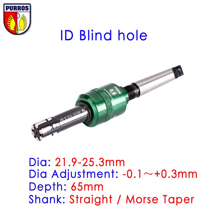 

Roller Burnishing Tool (Roller diameter 21.9-25.3mm) for ID Blind Hole