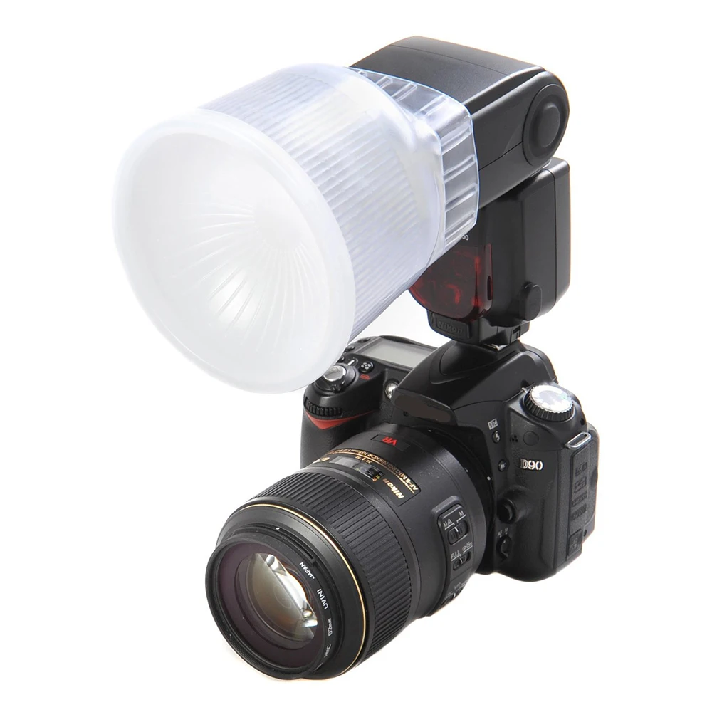 Профессиональный рассеиватель для вспышки Lightsphere Canon 380EX 420EZ Nikon SB 24 25 26 27 28|mount