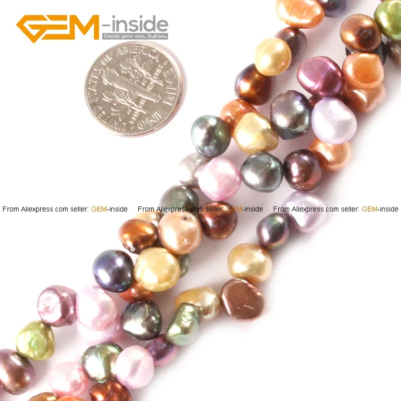 Жемчужные бусины для самостоятельного изготовления ювелирных изделий с