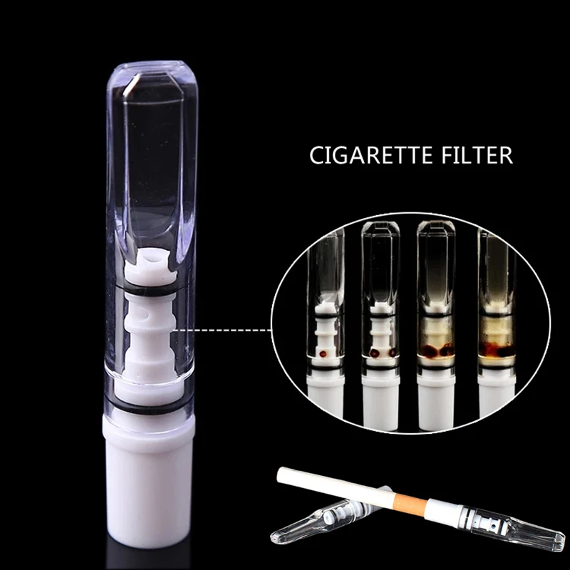 3 шт. фильтр для табачных сигарет держатель уменьшения фильтрации смолы