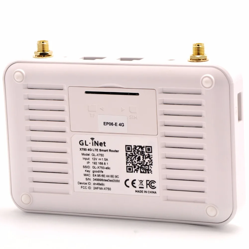 Интеллектуальный беспроводной роутер GL.iNet 802.11ac 750 Мбит/с 4G LTE SIM карта OpenWrt Router + mini