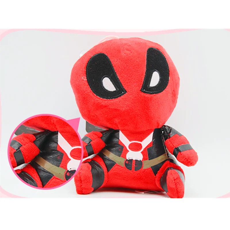 17CM X-Men Anime Stuffed Plush Toy Dolls Deadpool Cute Animal Toys for Children Cartoon Birthday Christmas Kids Gift | Игрушки и хобби