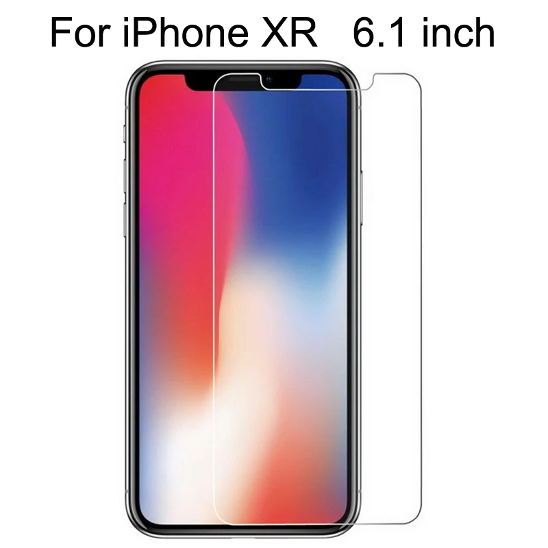 iPhone XR 10 шт закаленное стекло для iPhone 7 8 6 6 S Plus Защитная стеклянная пленка для iPhone XS Max XR X 5 5S SE 4 4s чехол - Цвет: iPhone XR