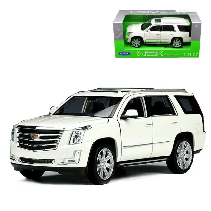 Модель спортивного внедорожника Welly 1:27 2017 Cadillac ESCALADE новинка в коробке|Наземный