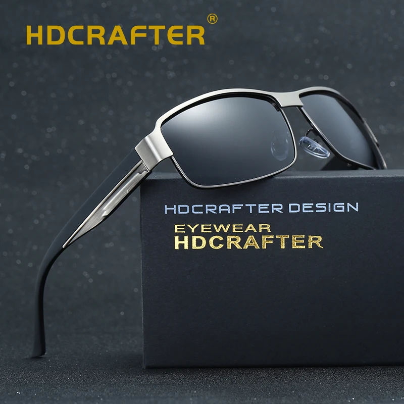 HDCRAFTER Мода Вождения Солнцезащитные Очки для Мужчин Поляризованных