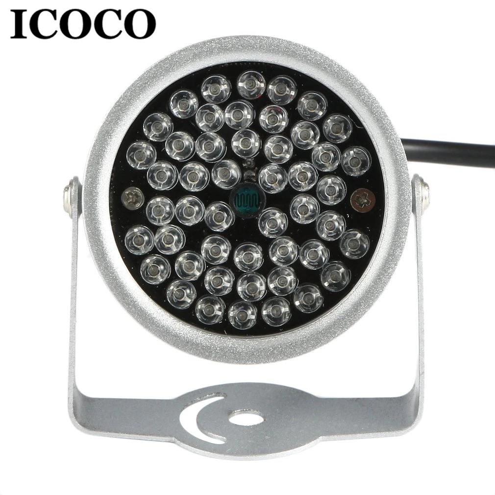 ICOCO 48 LED illuminator Light IR Lamp Securit 850nm 12V CCTV Infrared Night Vision Fill For Surveillance Camera | Лампы и освещение