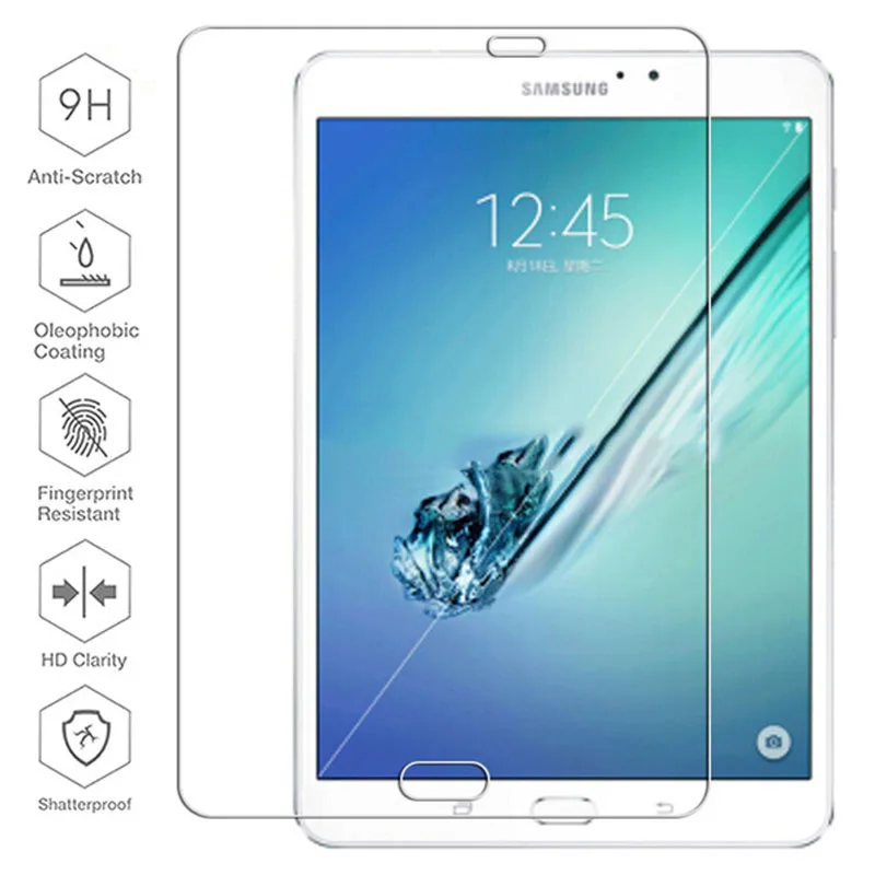 Защитная пленка для экрана из закаленного стекла для samsung Galaxy Tab A T355 T350 8,0 T380 T385 Active 11 T390 T395