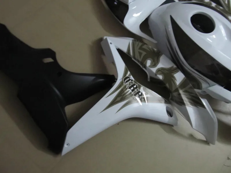 Мотоцикл обтекатель комплект для HONDA CBR600RR F5 07 08 CBR 600RR CBR 600 RR 2007 2008 ABS белый коричневый Phoniex обтекатели комплект HC04