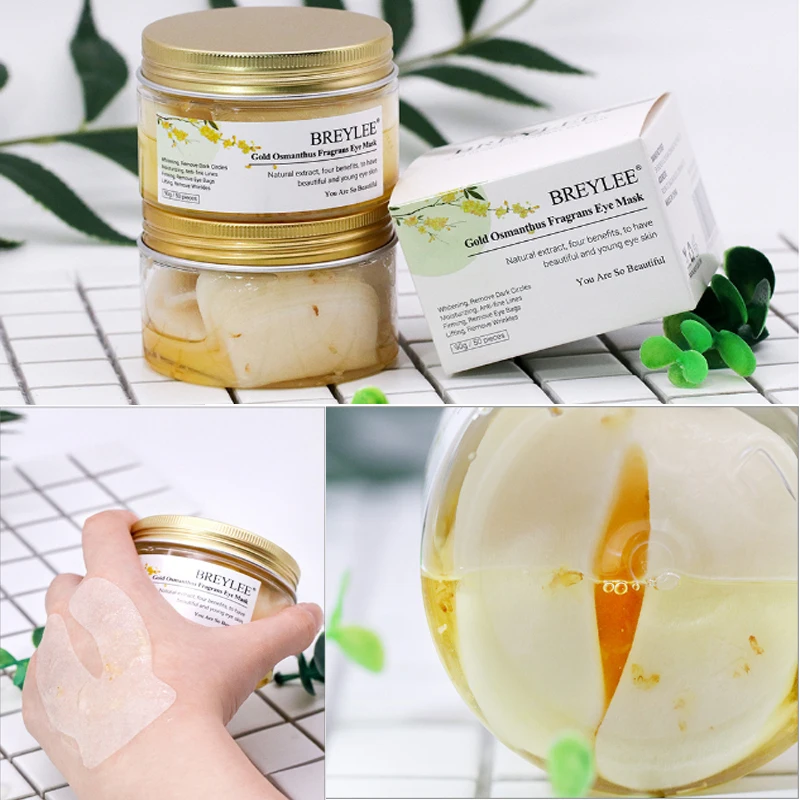 Женская коллагеновая маска osmanthus fragrans 50 шт.|Средства для ухода и маски| |