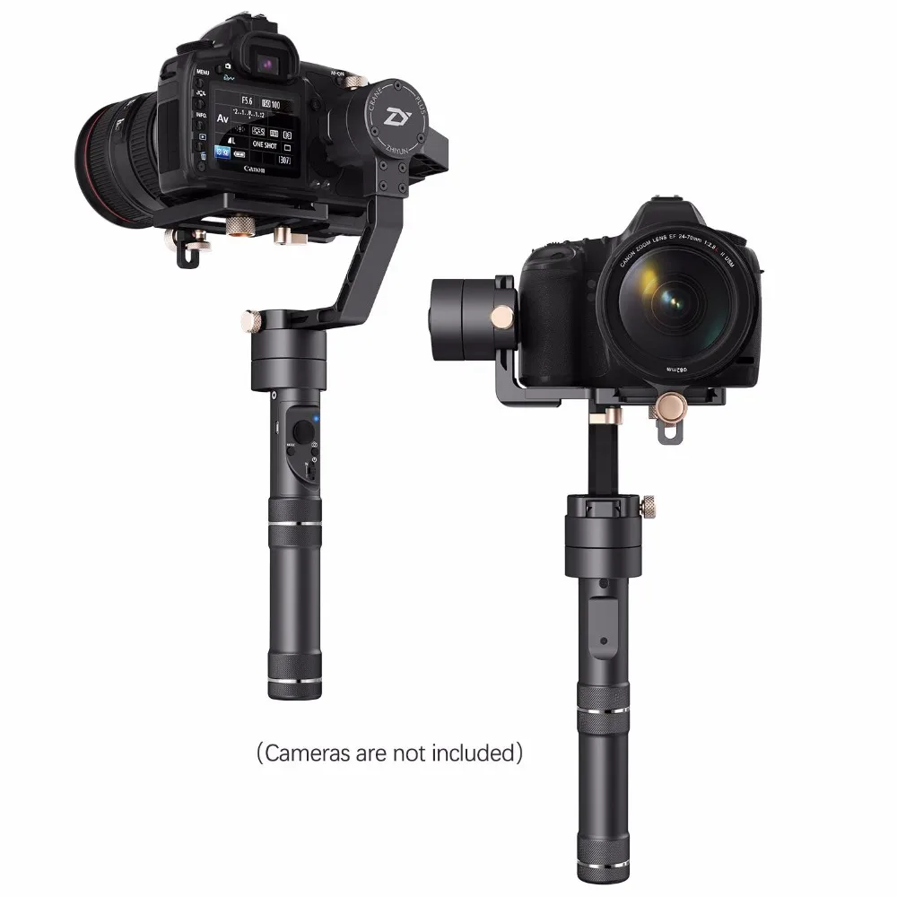 ZHIYUN Crane Plus 3-осевая карманная карданный Стабилизатор Для беззеркальных цифровых зеркальных фотокамер Камера для sony A7/цифрового фотоаппарата Panasonic LUMIX/Nikon J/Cano