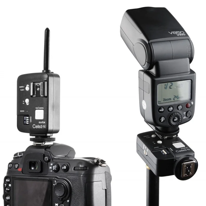 Беспроводная вспышка Godox Cells II 1/8000s HSS 2 шт. | Электроника