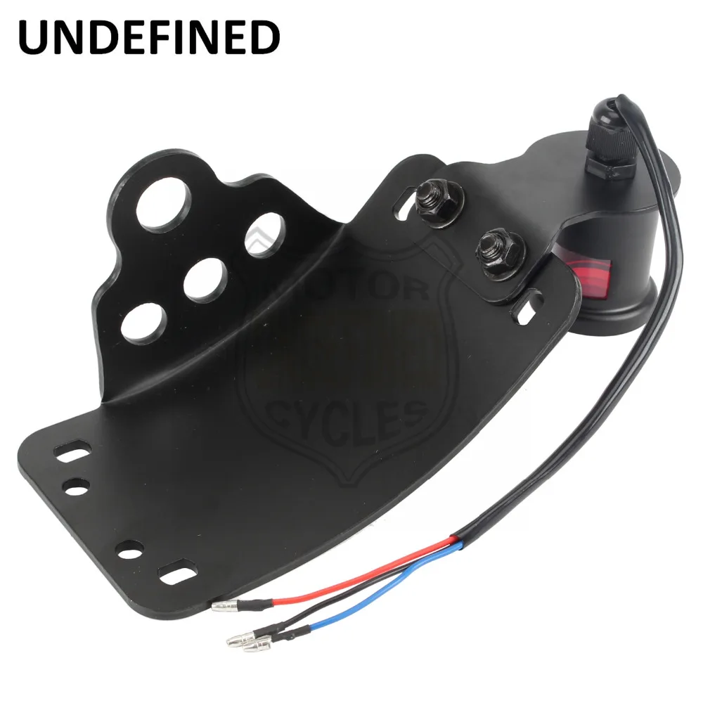 Аксессуары для мотоциклов светодиодные изогнутые стеклянные линзы задний