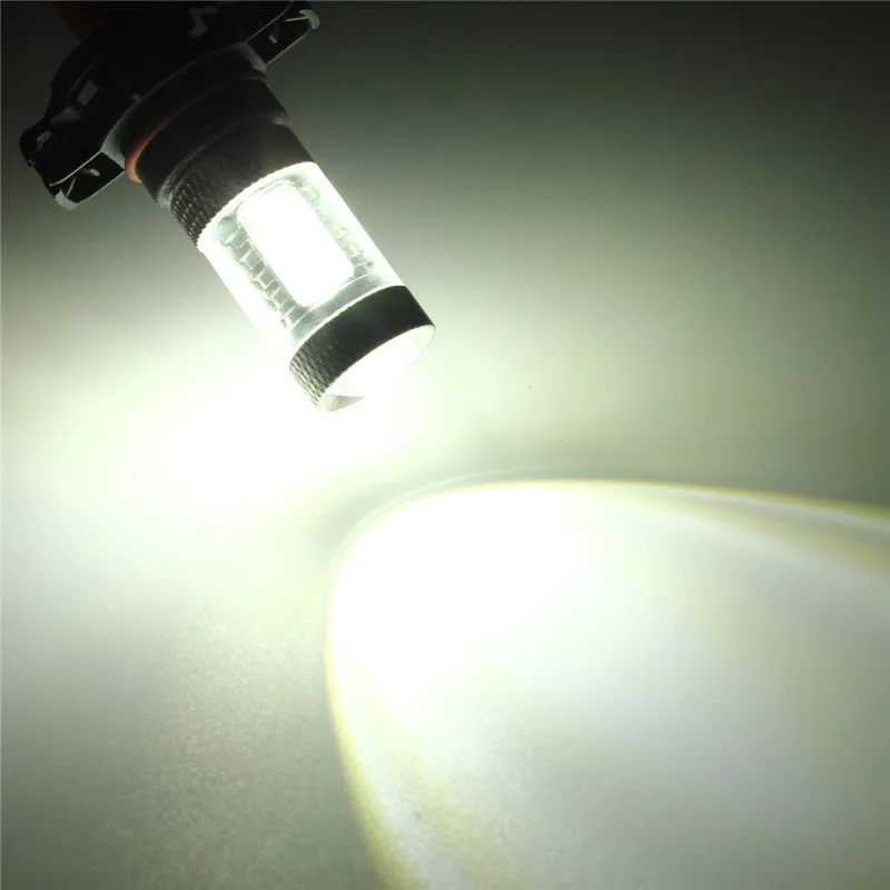 H16 6W чистый белый 15 SMD светодиодный автомобиль фары 6000K 550Lm 2323 чипы Противотуманные