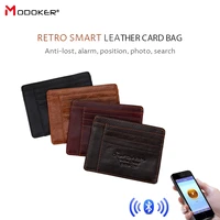2019 smart wallet slim slim wallet cowhide leather mini credit card wallet purse card bag mens wallet thin section