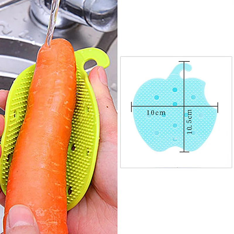 Многофункциональные инструменты для кухни в виде фруктов легко Чистящая Щетка
