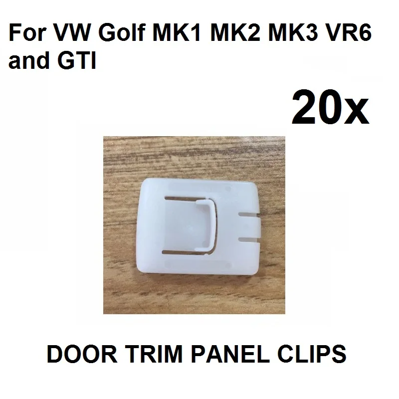 X20 шт для VW GOLF MK1 MK2 MK3 GTI VR6 настоящий зажим OEM направляющее сиденье|Клипсы и зажимы