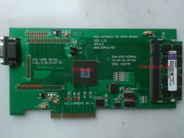S5800 плата разработки PCI-E X8 FPGA макетная PCIE сматывающая платформа для | Электроника