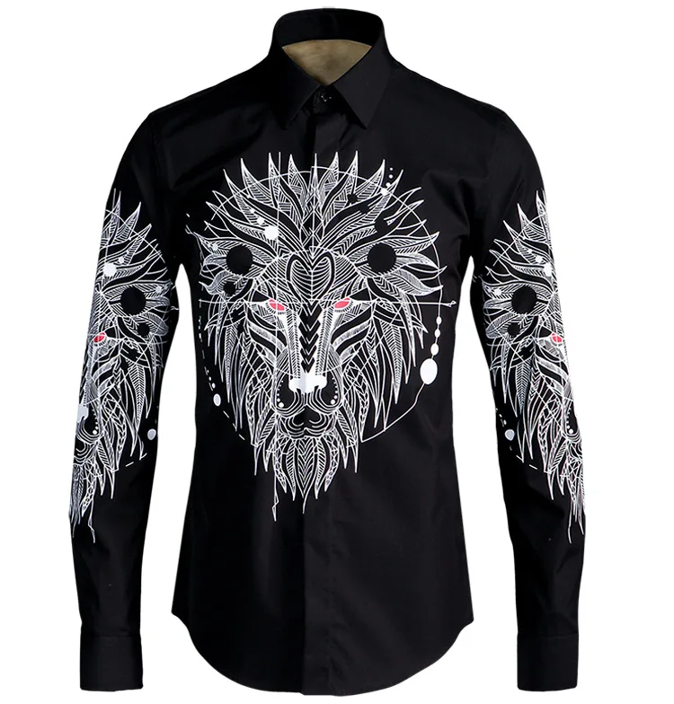 Новое поступление мужская хлопковая оригинальная классический Лев футболка с