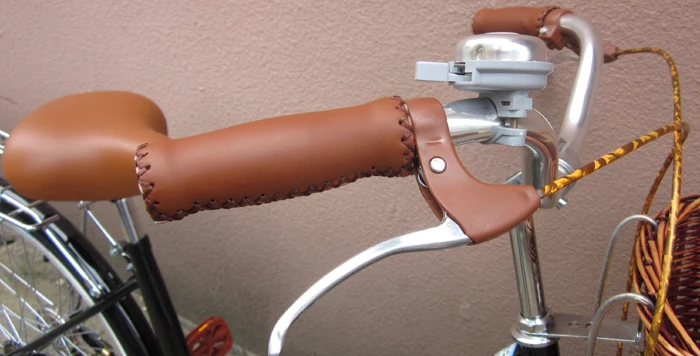 Новинка 2016 рукоятки ручной работы имитация для велосипедов оптовая цена 1 пара