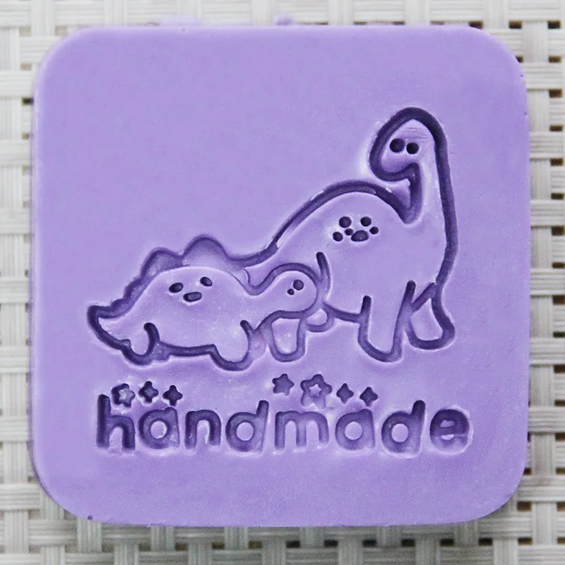 0214(4x4cm) Акриловая прижимка для мыла форма для выпечки голова натуральный ручной работы Мини DIY натуральные узоры органическое стекло - Цвет: 0214(4x4cm)