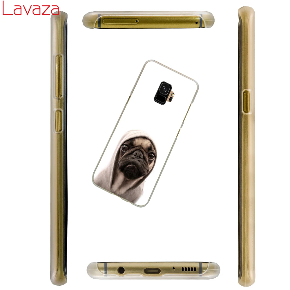 Твердый чехол для телефона Lavaza Animal Cute Pug Dog Samsung Galaxy A10 A30 A40 A50 A70 M10 M20 M30 | Мобильные