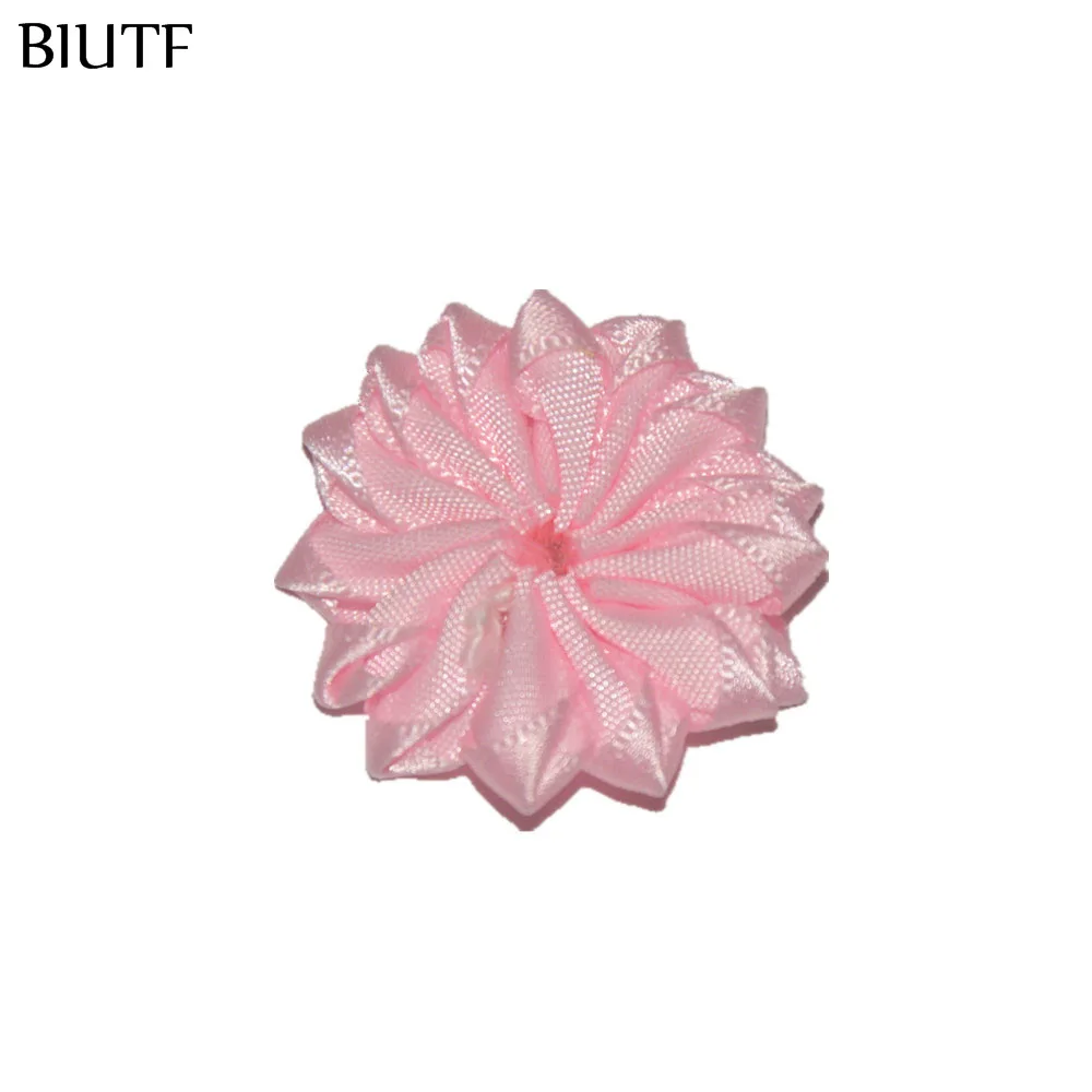 Мини лента из полиэстера полигональные цветы с фианитами в центр аксессуары для