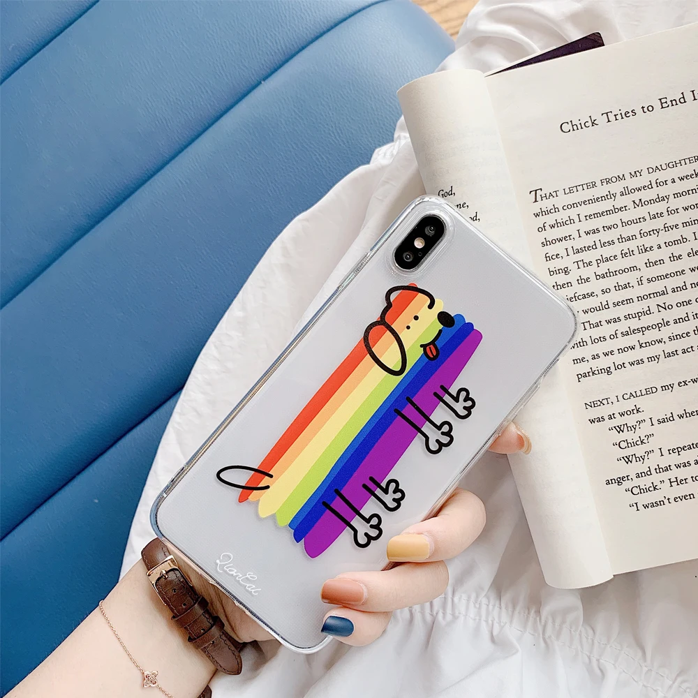 Мягкие прозрачные чехлы для телефонов iphone X XS Max XR 6 6S 7 8 Plus прозрачный силиконовый