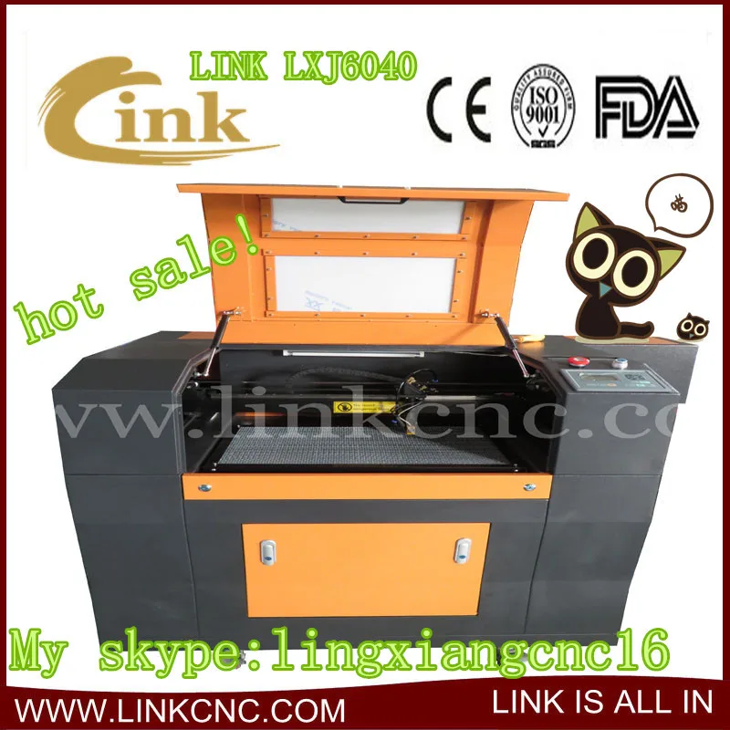 LXJ6040! завод питания! новый дизайн лазерная гравировка машины для продажи|machine