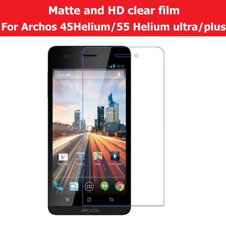 Защитная пленка против отпечатков пальцев матовая для Archos 45 Helium 4G HD прозрачный