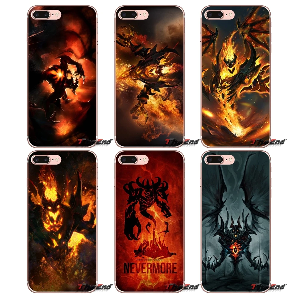 Чехол для Sony Xperia Z Z1 Z2 Z3 Z5 compact M2 M4 M5 E3 T3 XA Aqua LG G4 G5 G3 G2 Mini Nevermore dota 2 Hero Shadow Fiend|z5 compact|g2