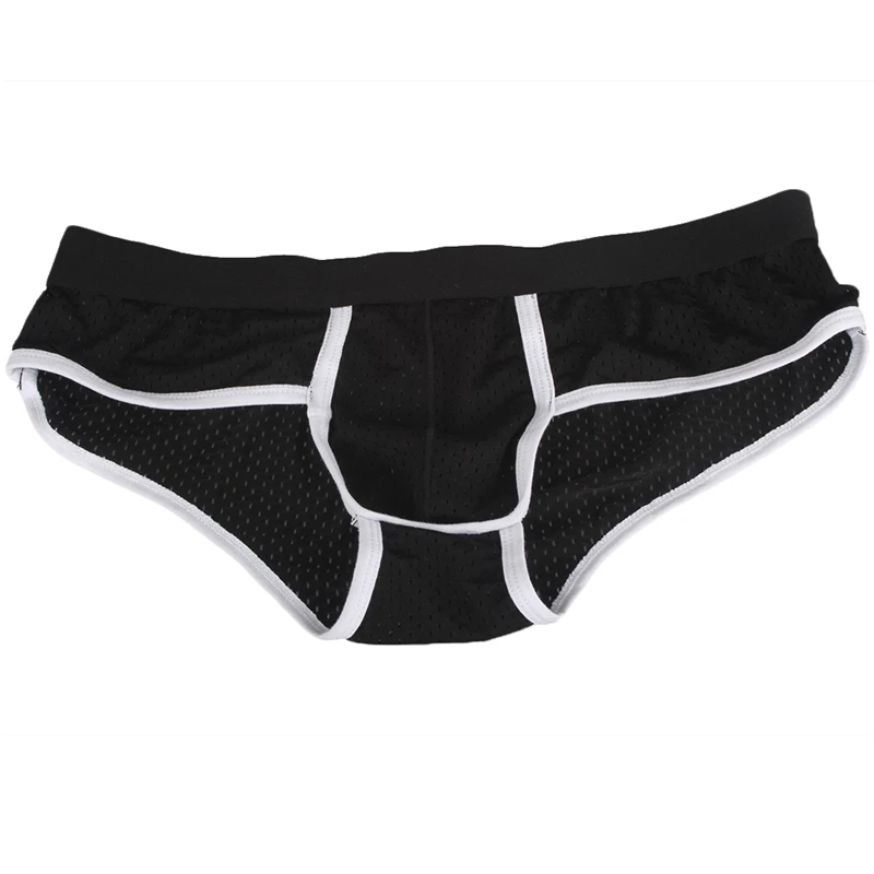 Нижнее белье мужское с низкой посадкой и мешочком|briefs underpants|low risesexy brief |