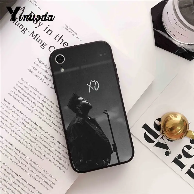 Yinuoda в выходные дни, мягкий чехол для телефона из ТПУ с узором Starboy для iPhone 8 7 6 6 S Plus X XS MAX 5 5S SE XR 10 чехлов