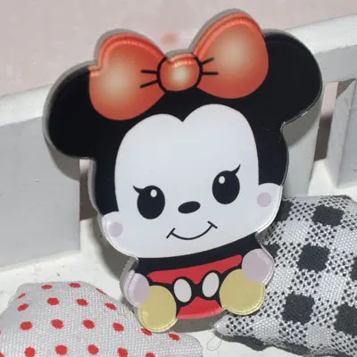 1 шт. милые с Микки Маусом Минни значки на булавках Kawaii брошь с иконкой bacges значок для рюкзака для детская одежда акриловые значки