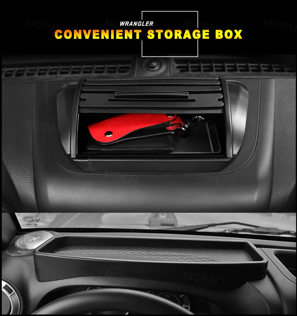 Подставка для Jeep Wrangler JK 2012-, коробка для хранения передней панели, органайзер, чехол для Jeep JK Wrangler, аксессуары